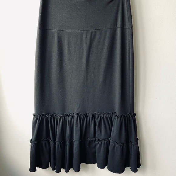 Vintage Black MIDI Skirt Lucy Love - Picture 3 of 8